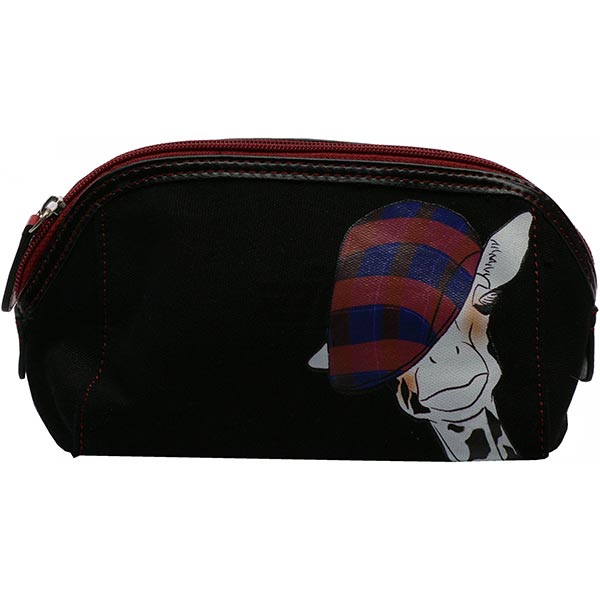 Косметичка Gentelman Giraffi чорна 20x11x9 см