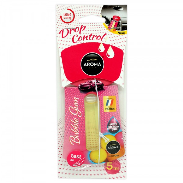 Ароматизатор на зеркало Aroma Car Drop Control Bubble Gum 5 мл