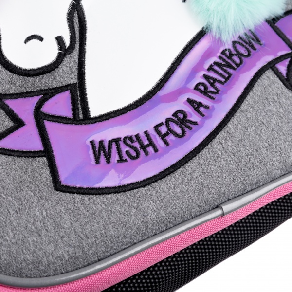 Рюкзак каркасний YES Fashion S-89 Unicorn сірий