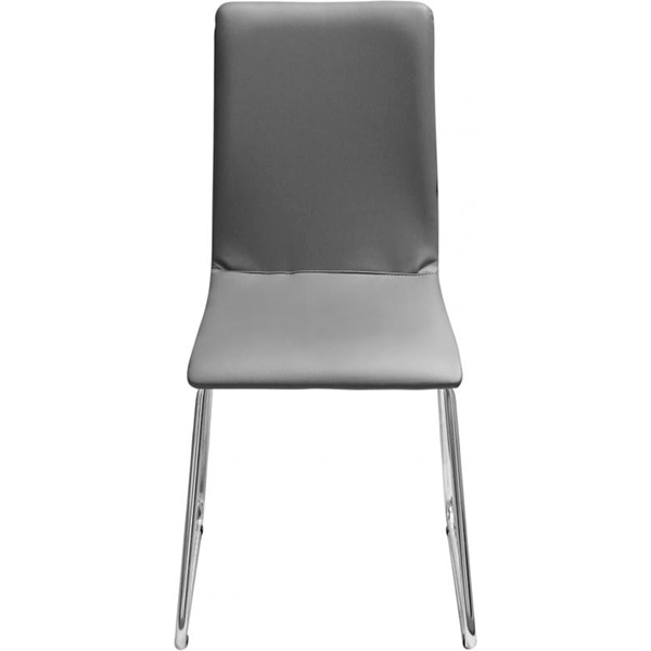 Стул обеденный Nowy Styl Sofi CFS chrome хром/серый