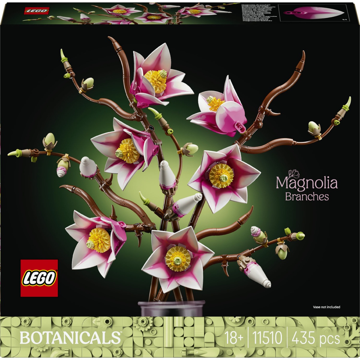 Конструктор LEGO Botanical Ветви магнолии 11510 — фото 1