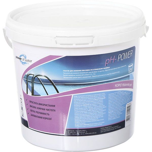 Засіб для зниження pH pH-Power 1 кг Power of Water 