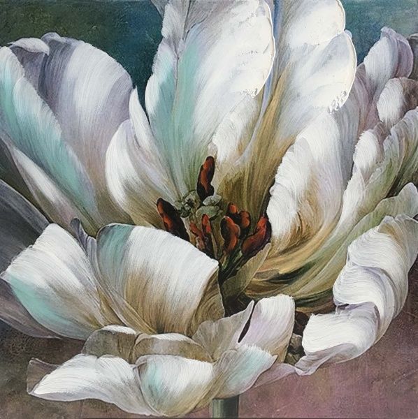 Картина Цветок 60x60 см 