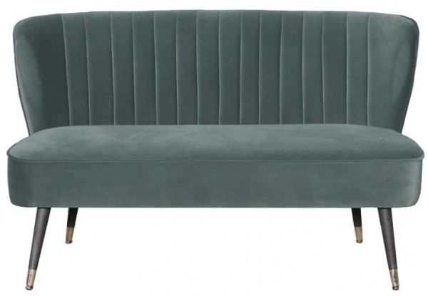 Диван нераскладной Рейн зеленый 1270x650x780 мм