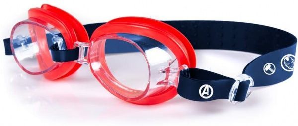 Окуляри для плавання 7 Polska 9868 Местники one size червоний
