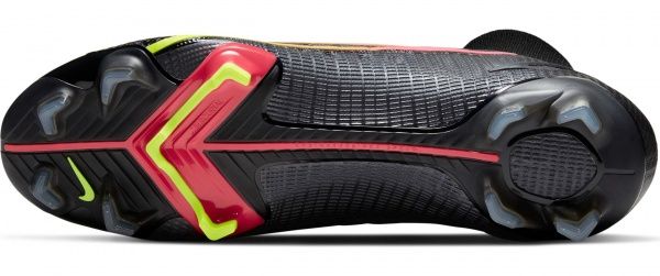 Бутсы Nike SUPERFLY 8 ELITE FG CV0958-090 р. US 7 черный