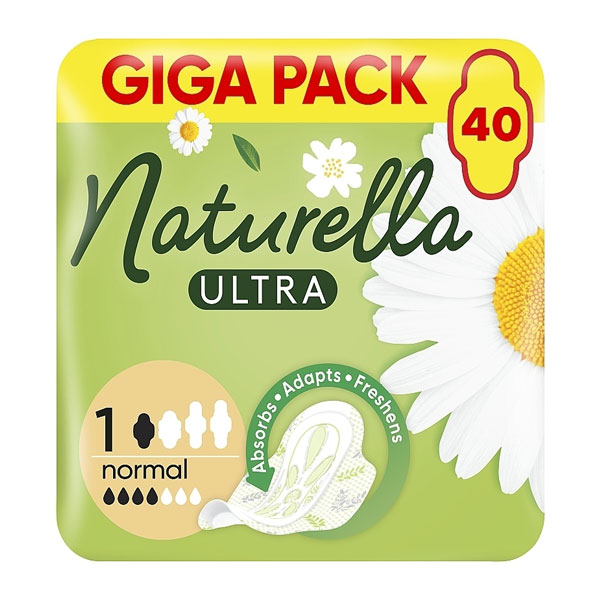 Прокладки Naturella Гигиенические прокладки Naturella Ultra Normal 40 шт 40 шт.