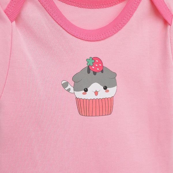 Боді дитяче для дівчинки Blanka Кекс р.68 рожевий 110155 