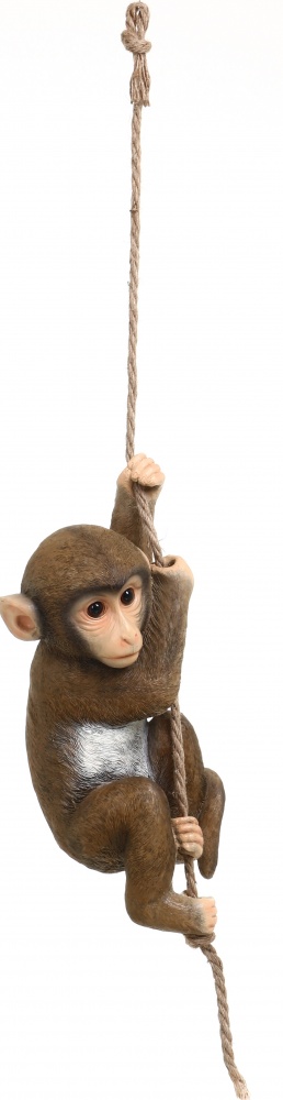 Фігурка декоративна Мавпочка на канаті 17х17х42 см MG2673300