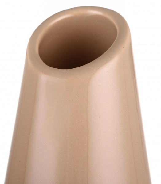 Ваза керамічна Eterna бежевий 4,5х4,5х13 см 105-13 