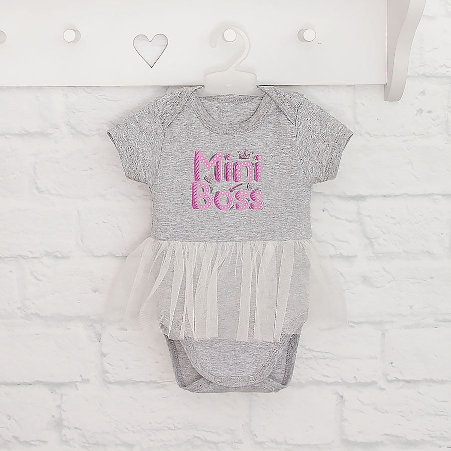 Боди детское для девочки Blanka р.92 серый 110495