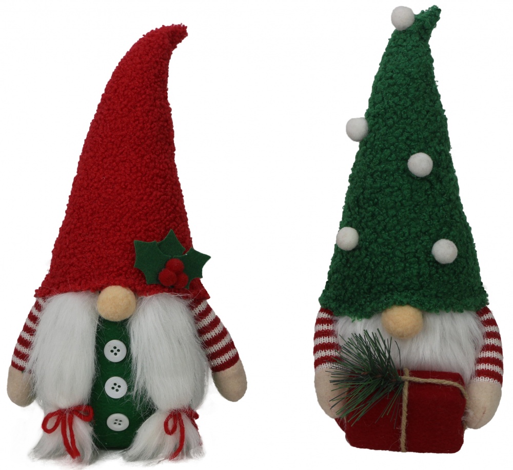 Декорація новорічна Гном в асортименті (ST12-240133/34) 30 см