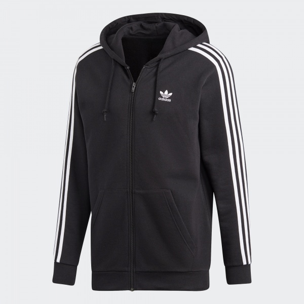 Джемпер Adidas 3-STRIPES FZ DV1551 р. L чорний