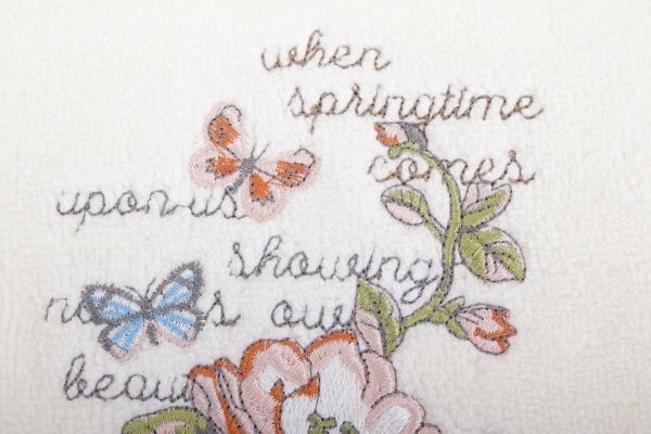 Набір рушників Sping flowers 40x70 см молочний La Nuit 