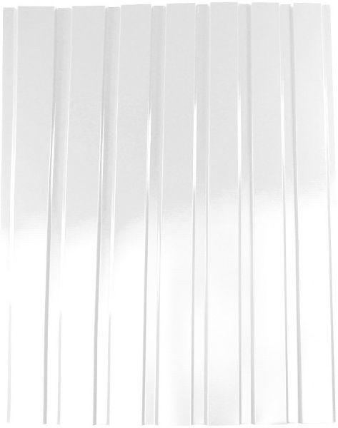 Профнастил глянцевый PSM ПР-15А 1155x2500 мм RAL 9003 белый