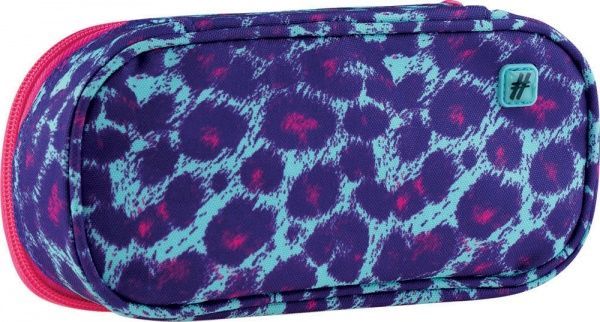 Пенал шкільний HS-215 Hash фіолетовий
