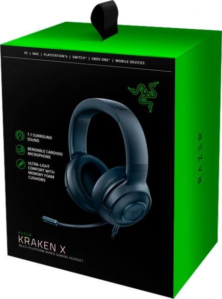 Наушники Razer Kraken X black (RZ04-02890100-R3M1) 