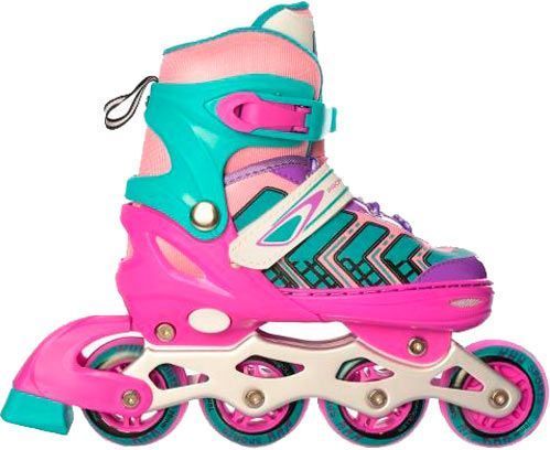 Роликовые коньки A4137-M-V р. 35-38 фиолетовый