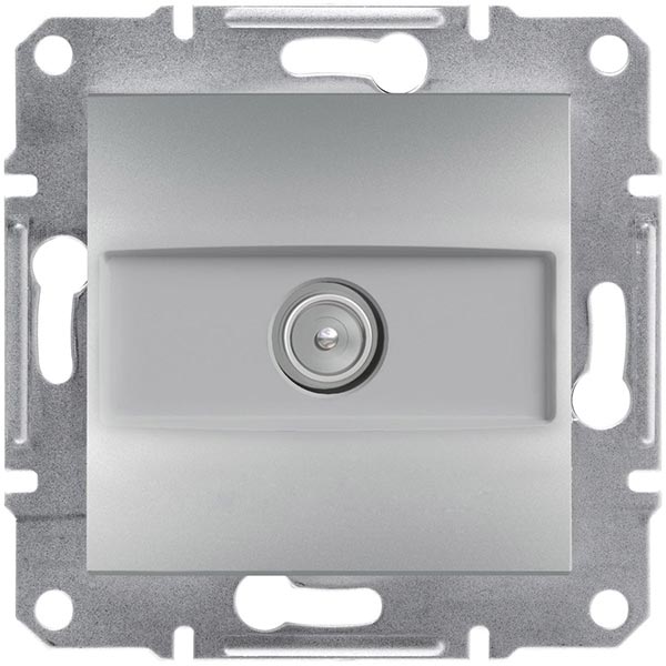 Розетка TV кінцева Schneider Electric Asfora алюміній EPH3200161