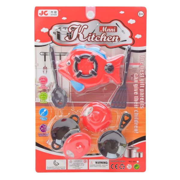 Игровой набор посуды 3 вида в ассортименте 9818