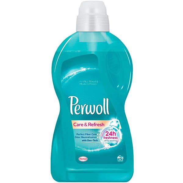 Гель для стирки Perwoll Уход и Освежающий эффект 1 л
