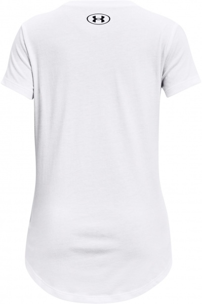 Футболка Under Armour 1361182-100 р.M белый