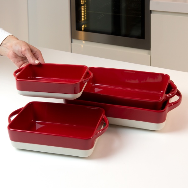 Форма для выпекания KP-44 M бело-красная МВМ MY HOME