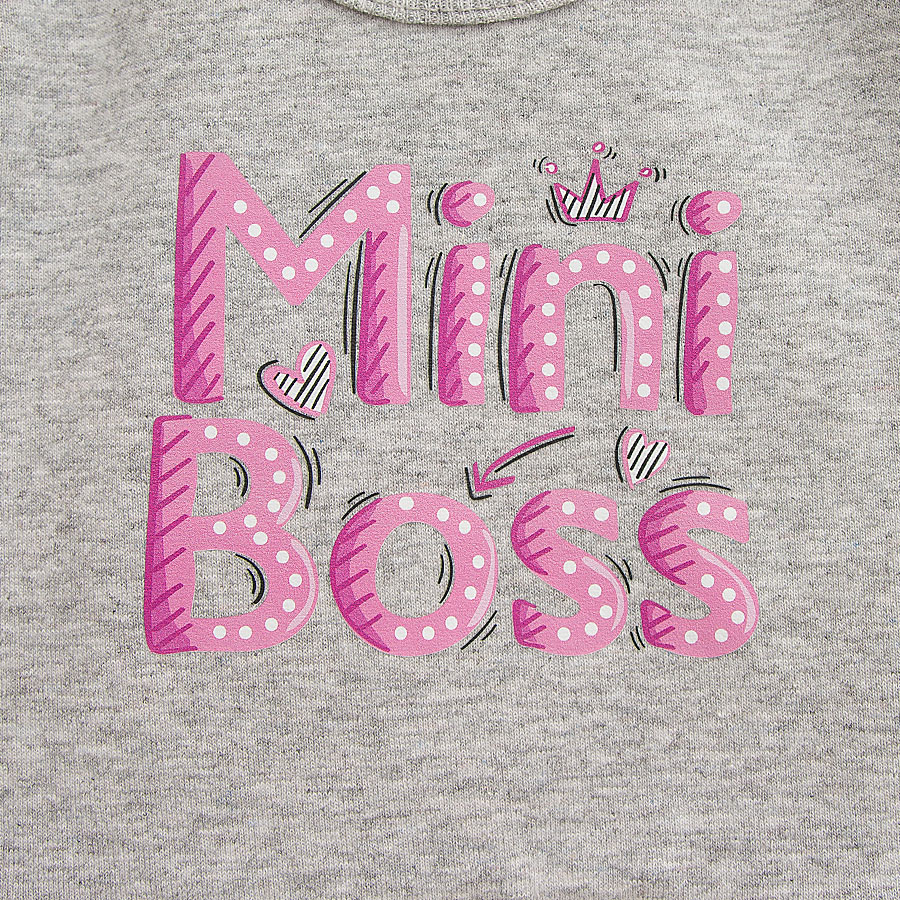 Боди детское для девочки Blanka р.92 серый 110495