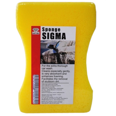 Губка для мойки автомобиля Sapfire Sigma