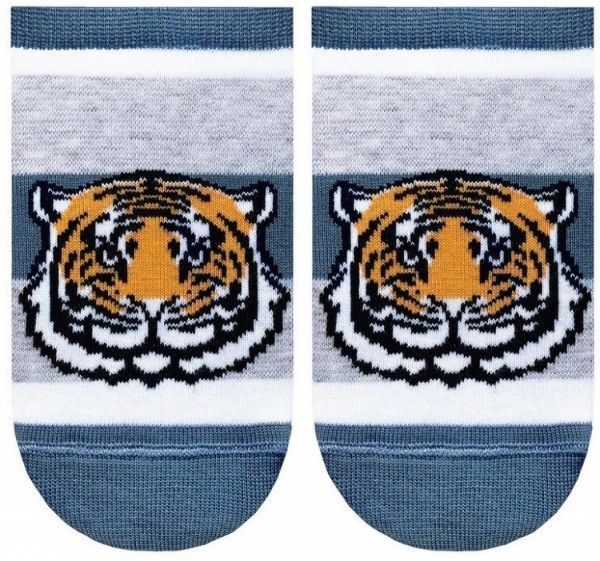 Шкарпетки дитячі Conte-Kids Active ультракороткі 17С-87СП 332 р.22 світлий джинс 