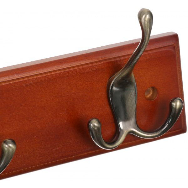 Вешалка для одежды VI тип 1+2 бронза/орех