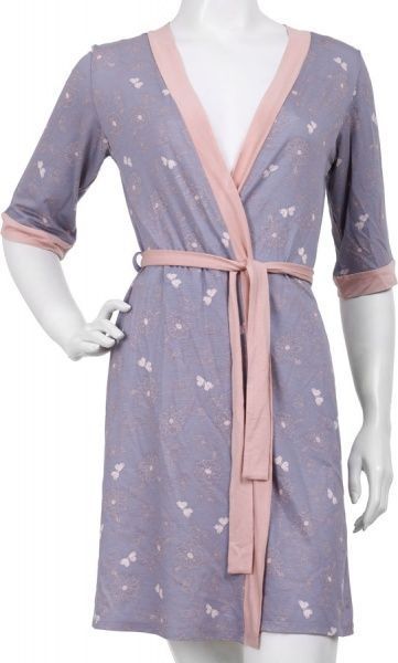 Халат Roksana Butterfly 780/60313 р. S сиреневый с розовым 