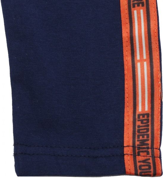 Леггинсы ALG для девочек 720761 р.140 синий с оранжевым 