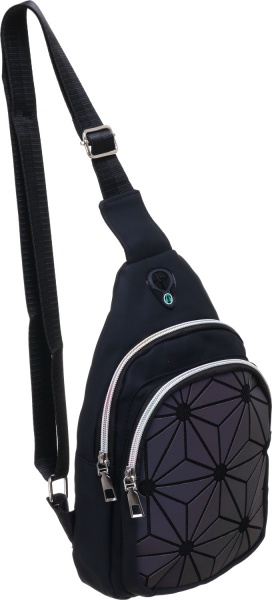 Сумка через плечо хрусталь радуга