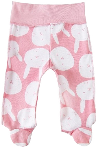 Ползунки для девочек Smil р.62 розовый с рисунком 107593 