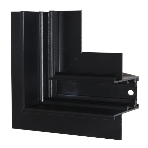 Соединитель угловой Victoria Lighting черный Magnum-U2-V black 