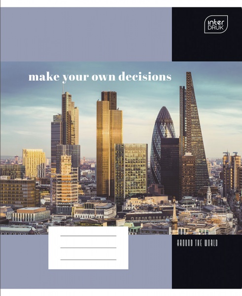 Зошит шкільний А5 80 арк. CITI InterDRUK