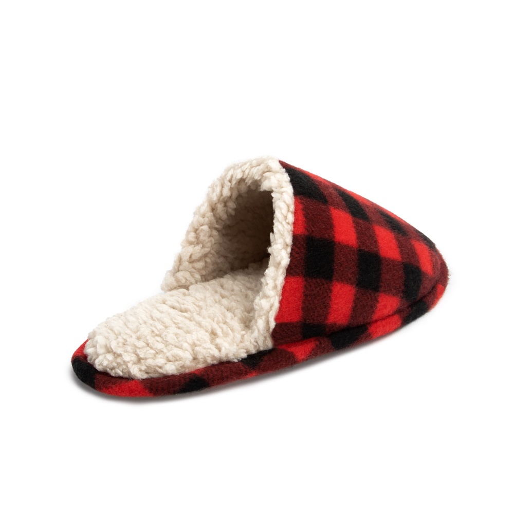 Капці домашні Twins HS-OZ Клітинка р.44/45 червоний