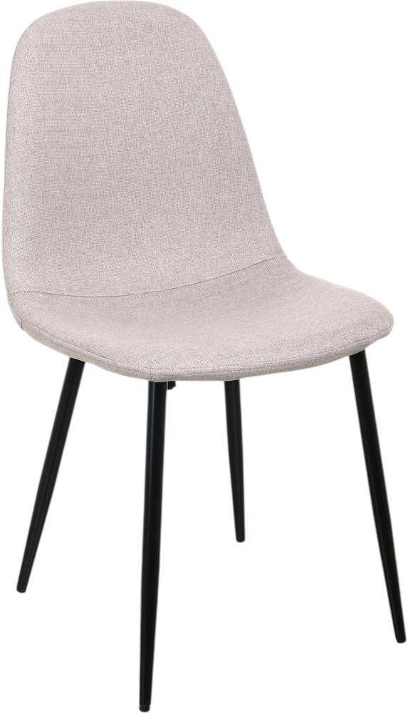 Стілець обідній Центр Меблів REED 44х51х84 см (UF862-01) світло-бежевий / чорний