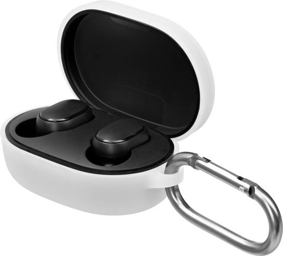 Чохол для навушників 2E для Xiaomi AirDots Pure Color Silicone (1.5mm) white (2E-MI-D-IBSI-1.5-WT) 