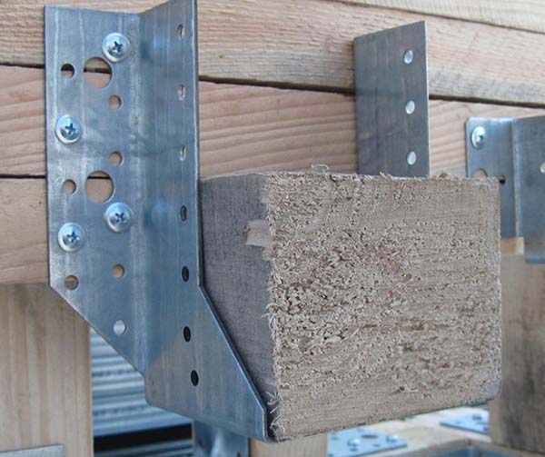 Кріплення балки Профсталь 128х64х2