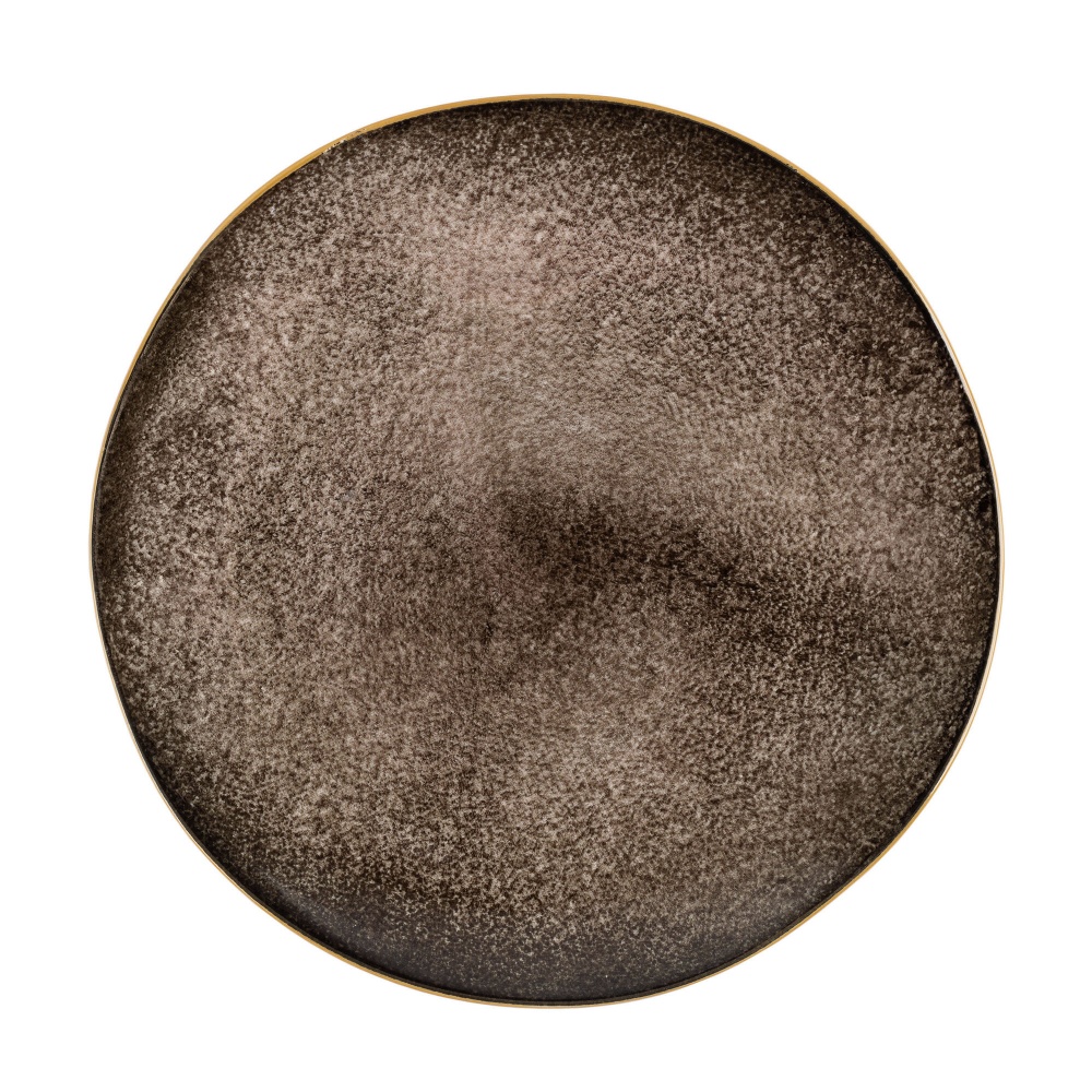 Тарілка десертна Krauff Grey Ferns 21 см