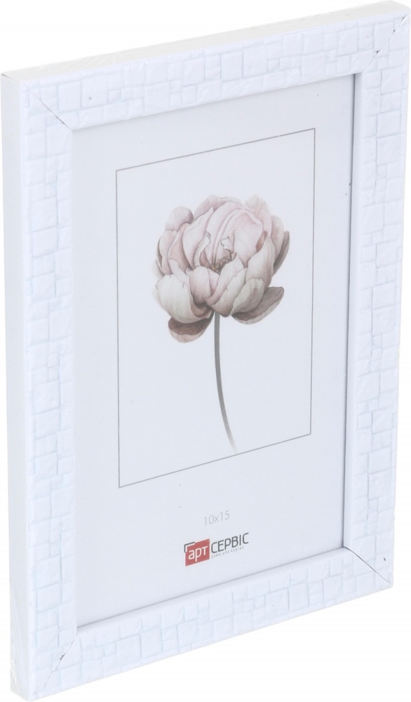 Рамка для фото Арт-Сервіс ЕА-01896 1 фото 10x15 см білий