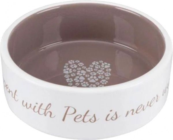 Миска Trixie для собак Pet's Home кремова/бежева 25053