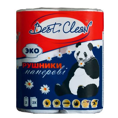 Полотенца бумажные Вest Clean Есо 2 шт