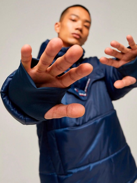 Анорак Tommy Hilfiger BLOCK INSULATION JACKET S20S200264401 р.M темно-синий