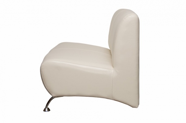 Диван офісний Метро-2 кінг-400-білий 1310x760x750 мм