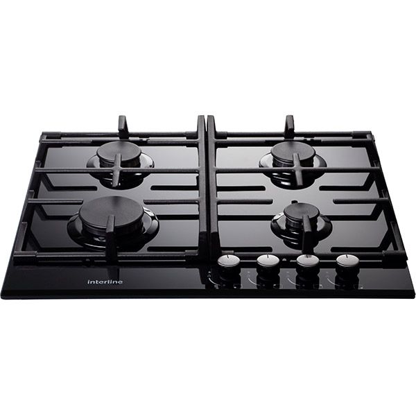 Варильна поверхня газова Interline TQ 6420 BK/Н2