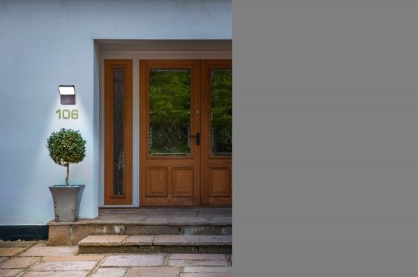 Світильник світлодіодний Ledvance Endura Style Wall SQ 15 Вт IP44 темно-сірий 