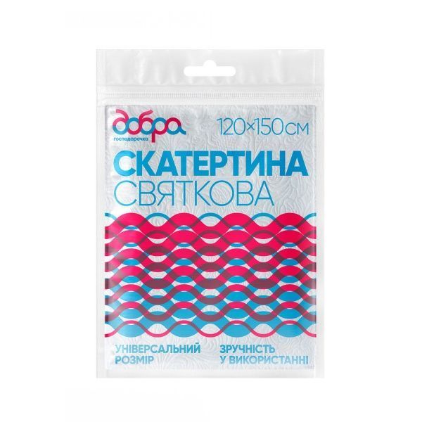 Скатертина Добра господарочка святкова 150х120 см